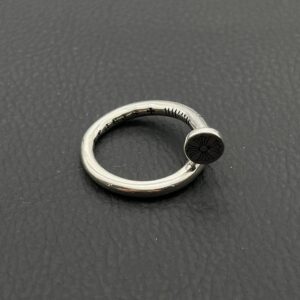 Kakobuy Chrome HeartsCrucifixion Ring