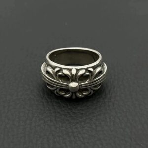 Kakobuy Chrome HeartsCrucifixion Ring