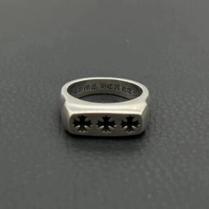 Kakobuy Chrome HeartsCrucifixion Ring