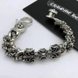 Kakobuy Chrome HeartsCross Multi-style Bracelet