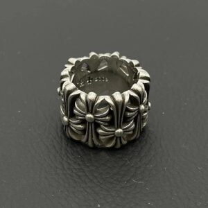 Kakobuy Chrome HeartsCrucifixion Ring