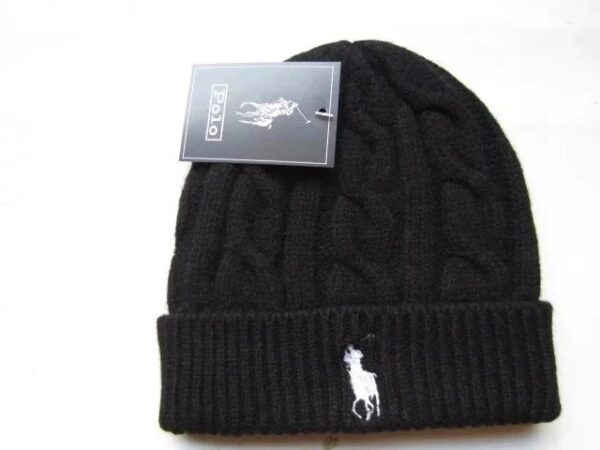 Kakobuy POLO gray knit cap - Classic polo style warmth.