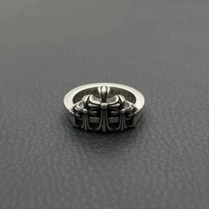 Kakobuy Chrome HeartsCrucifixion Ring
