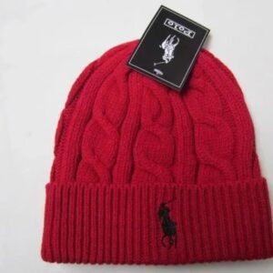Kakobuy POLO gray knit cap - Classic polo style warmth.