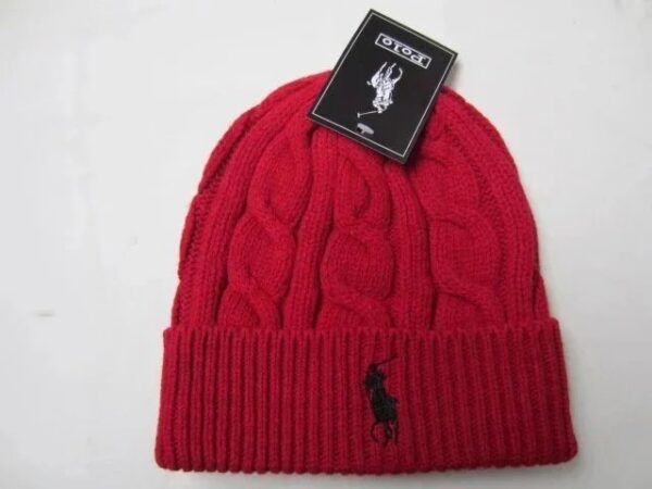 Kakobuy POLO gray knit cap - Classic polo style warmth.