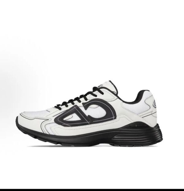 Kakobuy Dior new matching monogrammed dad shoes B30White and black