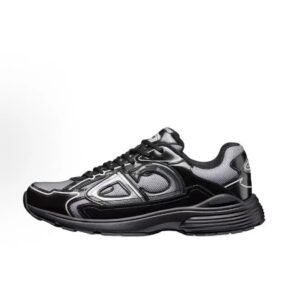 Kakobuy Dior new matching monogrammed dad shoes B30Bright Black