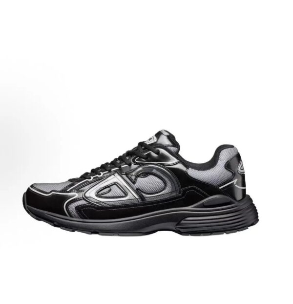 Kakobuy Dior new matching monogrammed dad shoes B30Bright Black