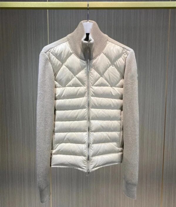 Kakobuy Moncler down-filled garment Wool Sleeve Glossy