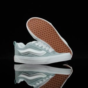 Kakobuy Vans Light Blue Suede Casual Sneakers Breathable Cushioning Everyday Wear Shoes