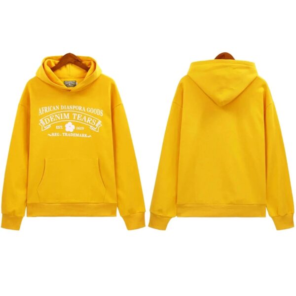 Kakobuy DENIM TEARS Chaos Hoodie｜Torn Rainbow