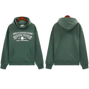 Kakobuy DENIM TEARS Chaos Hoodie｜Torn Rainbow