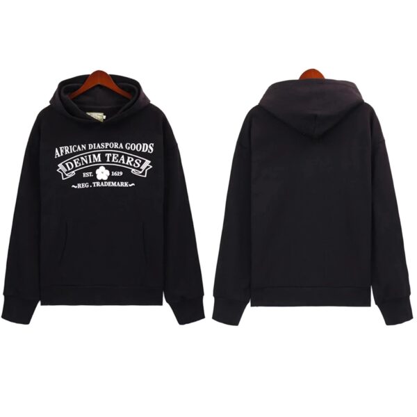 Kakobuy DENIM TEARS Chaos Hoodie｜Torn Rainbow