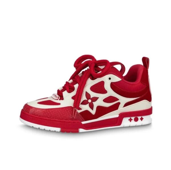 Kakobuy Louis Vuitton Skate sk8 bakery sneakersWhite and Red