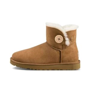 Kakobuy Ugg Chestnut with round buckle