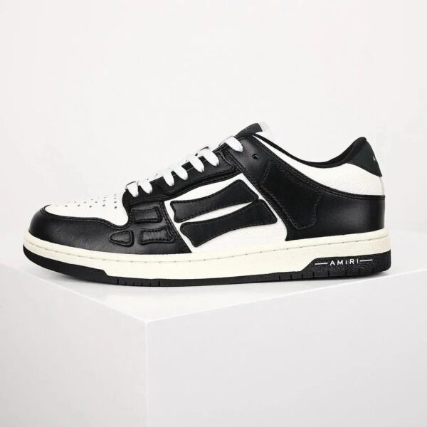 Kakobuy AmiriSkeleton Low-Skel top Sneakers Black bone