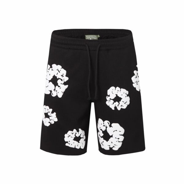 Kakobuy DENIM TEARS Foam Printed High Street Short Sleeve Black