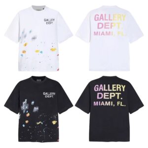Kakobuy GalleryDeptTee Miami limited edition hand drawn ink graffiti t-shirt