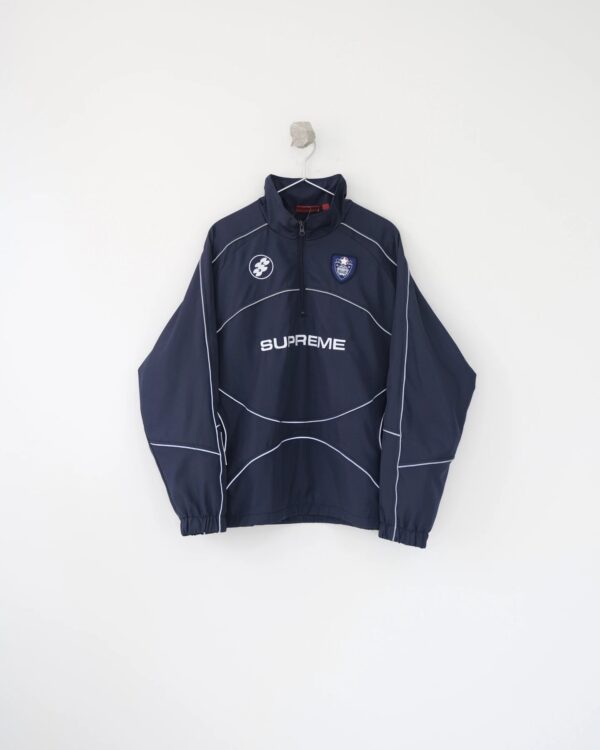 Kakobuy Supreme ReflectivePipingPullover3M black