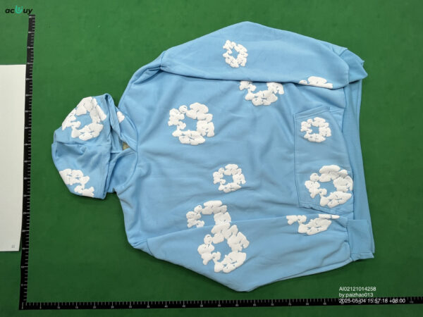 Kakobuy DENIM TEARS Foam Flower Hoodie Hot!