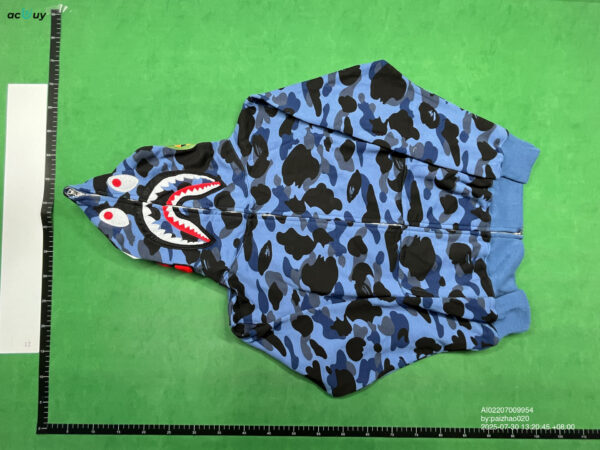Kakobuy Bape Shark Head Multicolor Hoodie