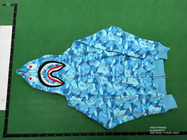 Kakobuy Bape Shark Head Multicolor Hoodie