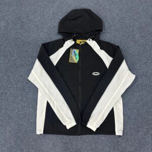 Kakobuy CORTEIZ embroidered hip-hop jacket with small logo and letter L trench coat