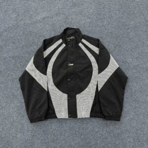 Kakobuy CORTEIZ embroidered hip-hop jacket with small logo and letter L trench coat