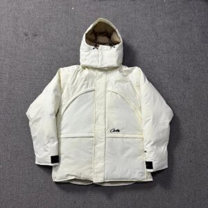 Kakobuy Winter New Arrival Corteiz Printed Long Hooded Warm Down Jacket