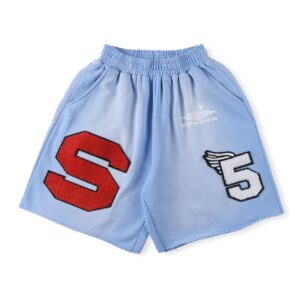 Kakobuy sp5der foamed printed casual t-shirt+shorts