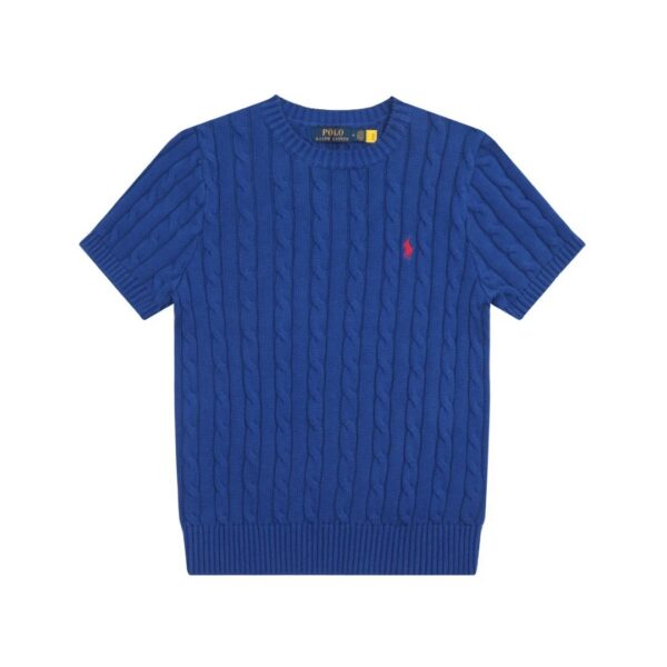 Kakobuy Ralph Lauren Embroidered Pony Logo Cable-Knit Round Neck Sweater