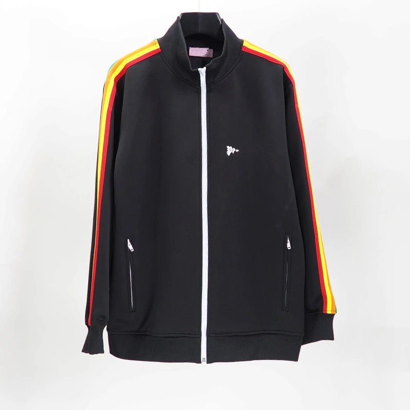 Kakobuy Palm Angel Rainbow Side Stripe Classic Retro Style Loose-Fit Solid Color Sportswear Fashion School Uniform