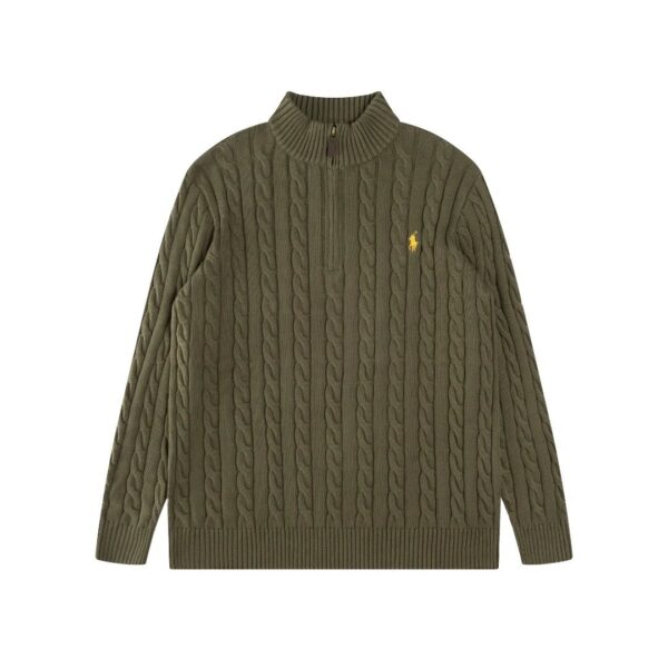 Kakobuy Ralph Lauren 15-color classic small embroidered logo knit sweater