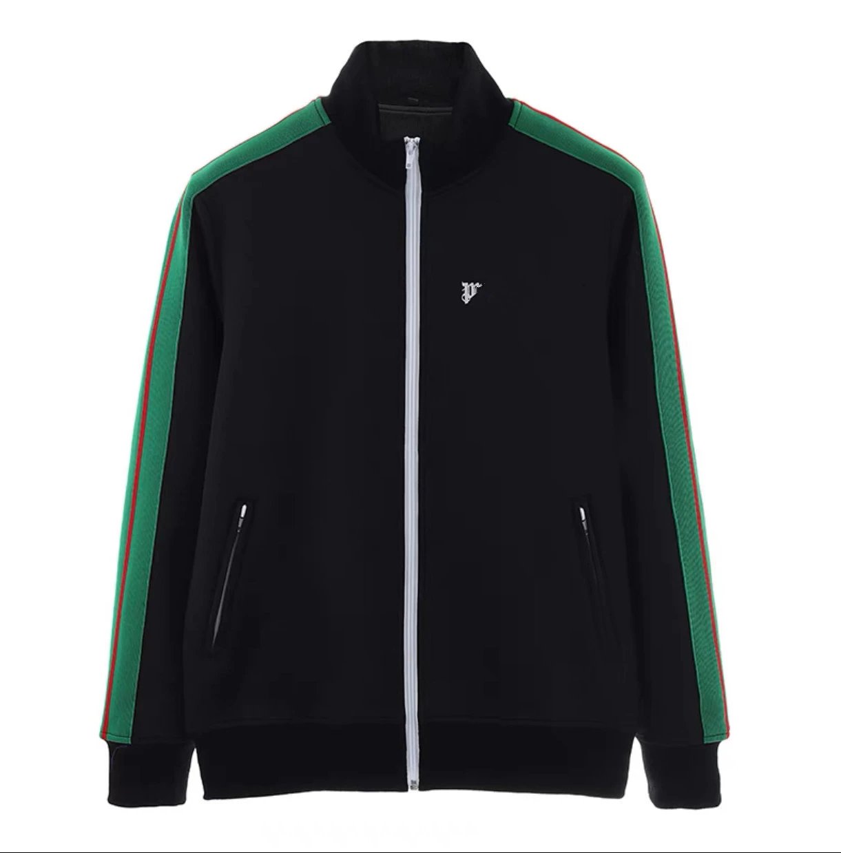 Kakobuy Palm Angel Rainbow Side Stripe Classic Retro Style Loose-Fit Solid Color Sportswear Fashion School Uniform