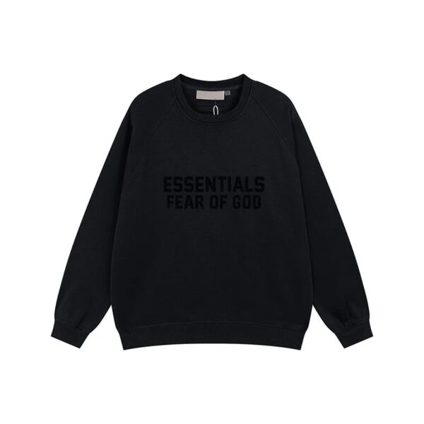 Kakobuy FOG Flocked ESSENTIALS Season 9 Replica High Street Sweatshirt Jacket