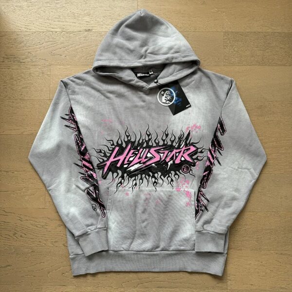 Kakobuy Hell Star Washed Vintage Hoodie Unisex Couples Sweatshirt Set