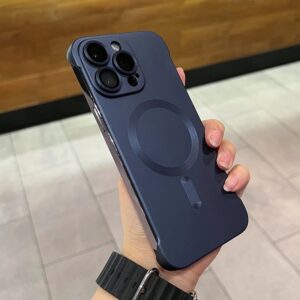 Kakobuy Metal paint frameless magnetic iPhone case