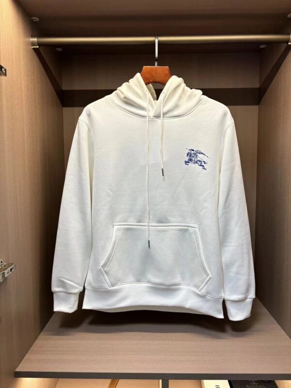 Kakobuy Burberry War Horse Printed Hoodie White