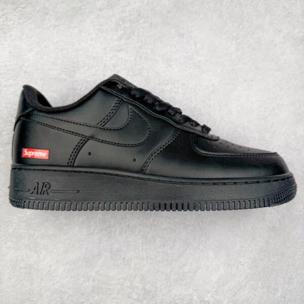 Kakobuy Supreme x Nike Air Force 1 Low Collaboration: Black and Red