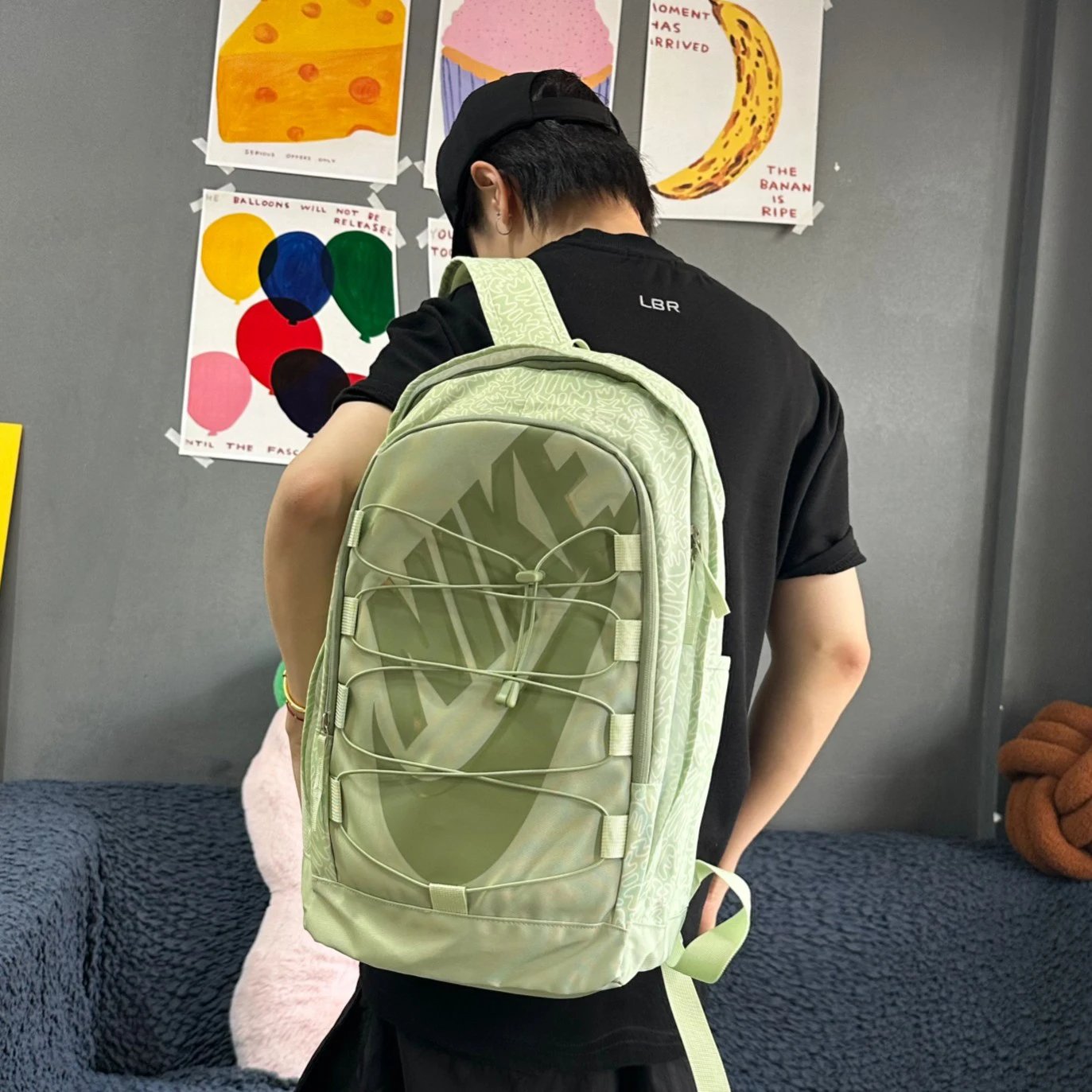 Nike Drawstring Series Shoulder Bag - Unisex Student Backpack for Couples