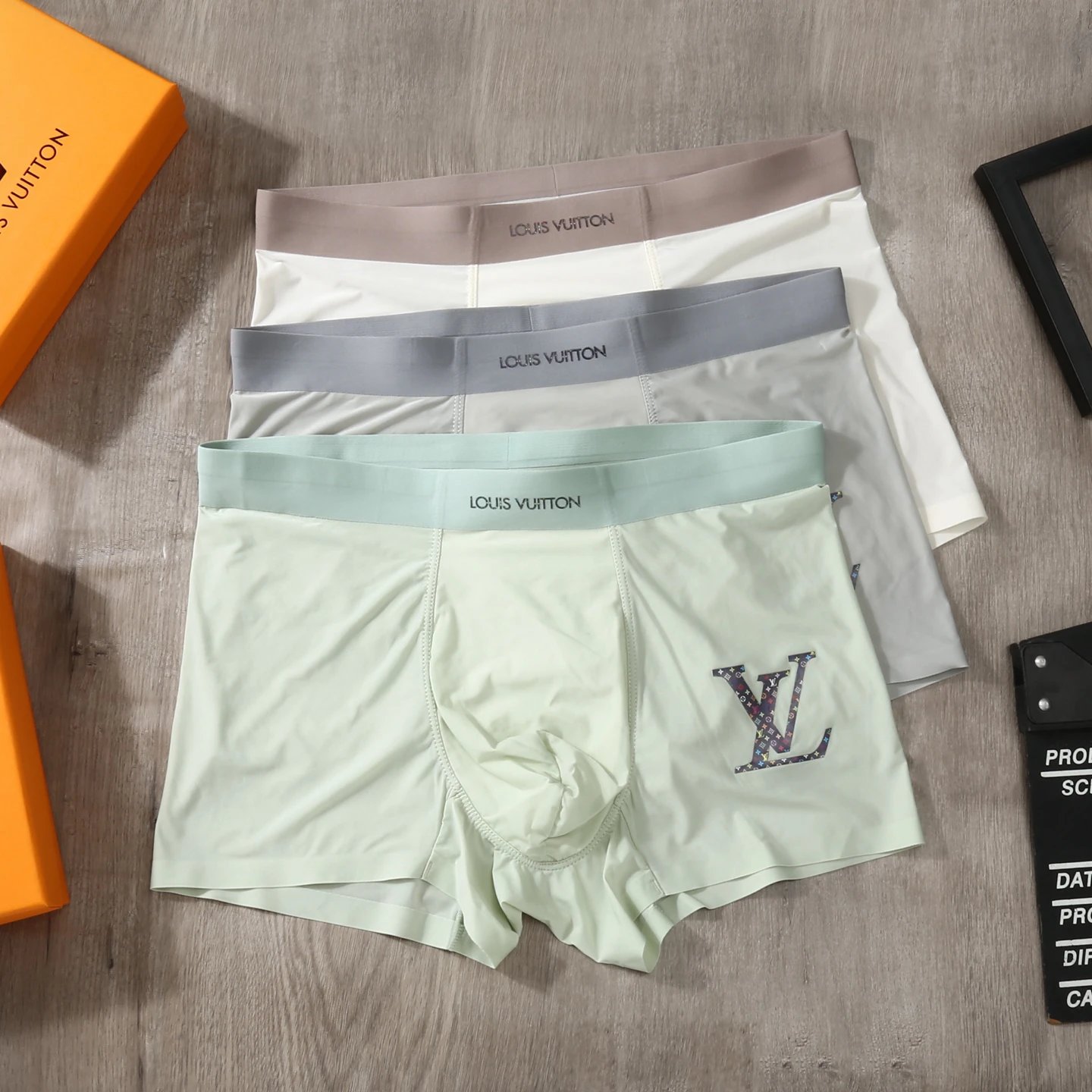 Louis Vuitton Ice Silk Seamless Briefs Premium Gift Box