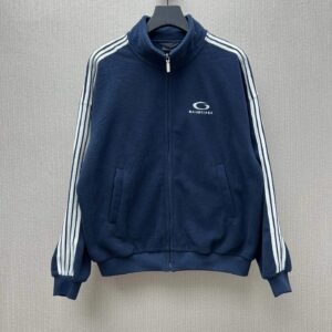 Balenciaga 25SS New Stand Collar Zipper Cuff Long Sleeve Jacket Regular Fit