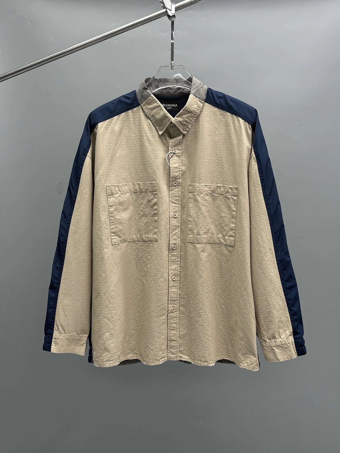 New Balenciaga Fall/Winter 2025 Collection: Artisanal-Washed Distressed Jacket