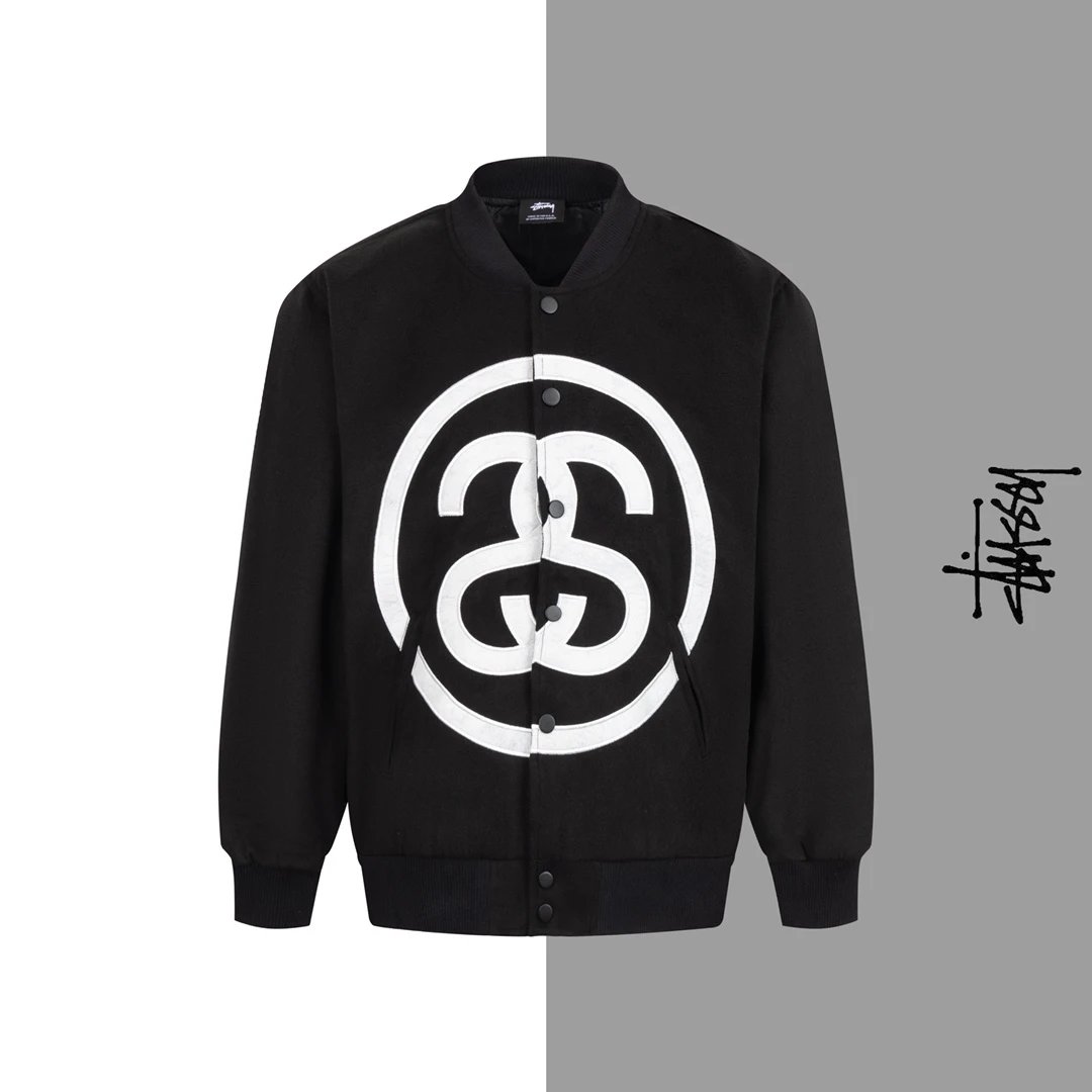 Stüssy Playful Double-S Wool Jacket