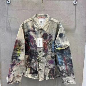 Acne Studios FW25 Graffiti Denim Jacket