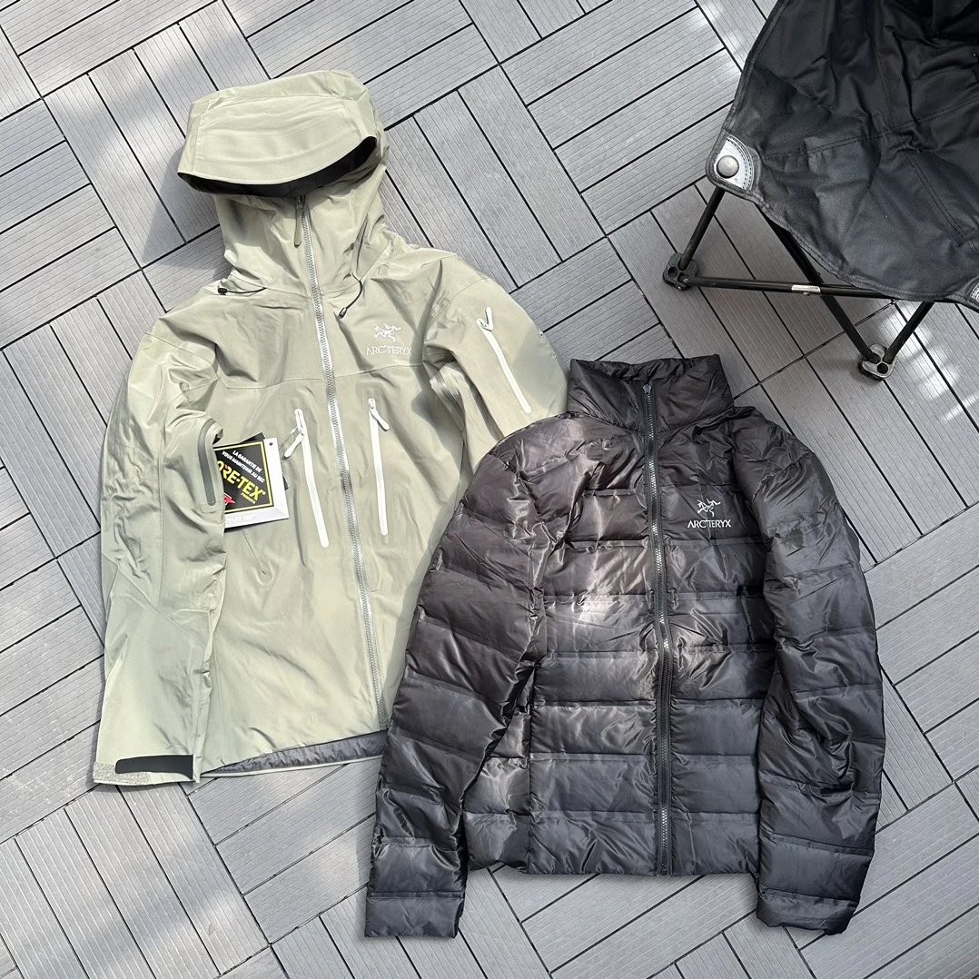 ARC'TERYX 6th Generation 3-in-1 Down Jacket in Shadow Green