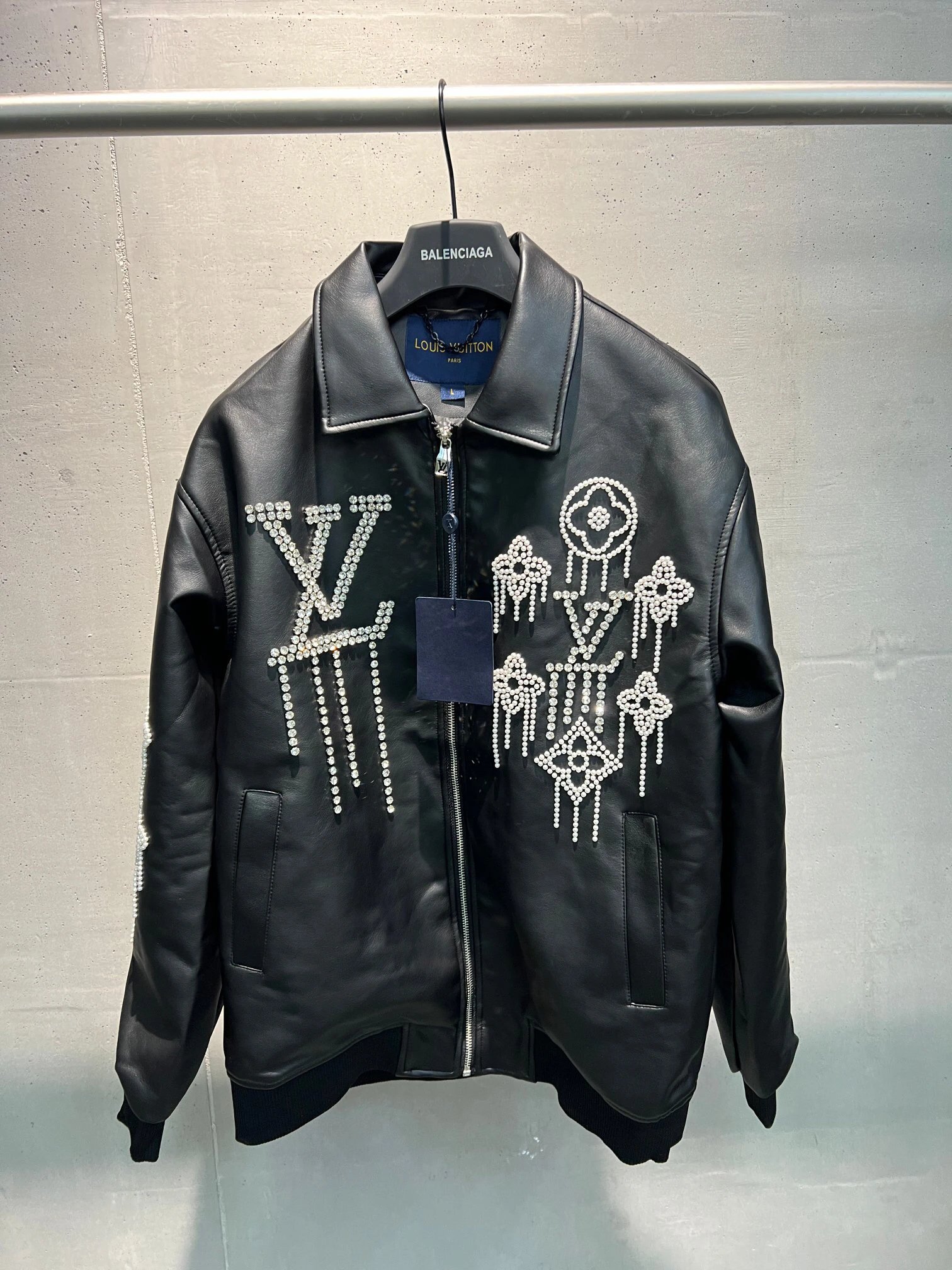 Louis Vuitton's Latest Season Beaded Logo Jacket