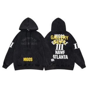 Gallery Dept. Migos Streetwear Hoodie - Black