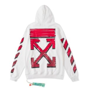 Off-White Arrow Hoodie White