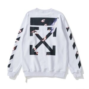 Off-White Arrow Series Hoodie White